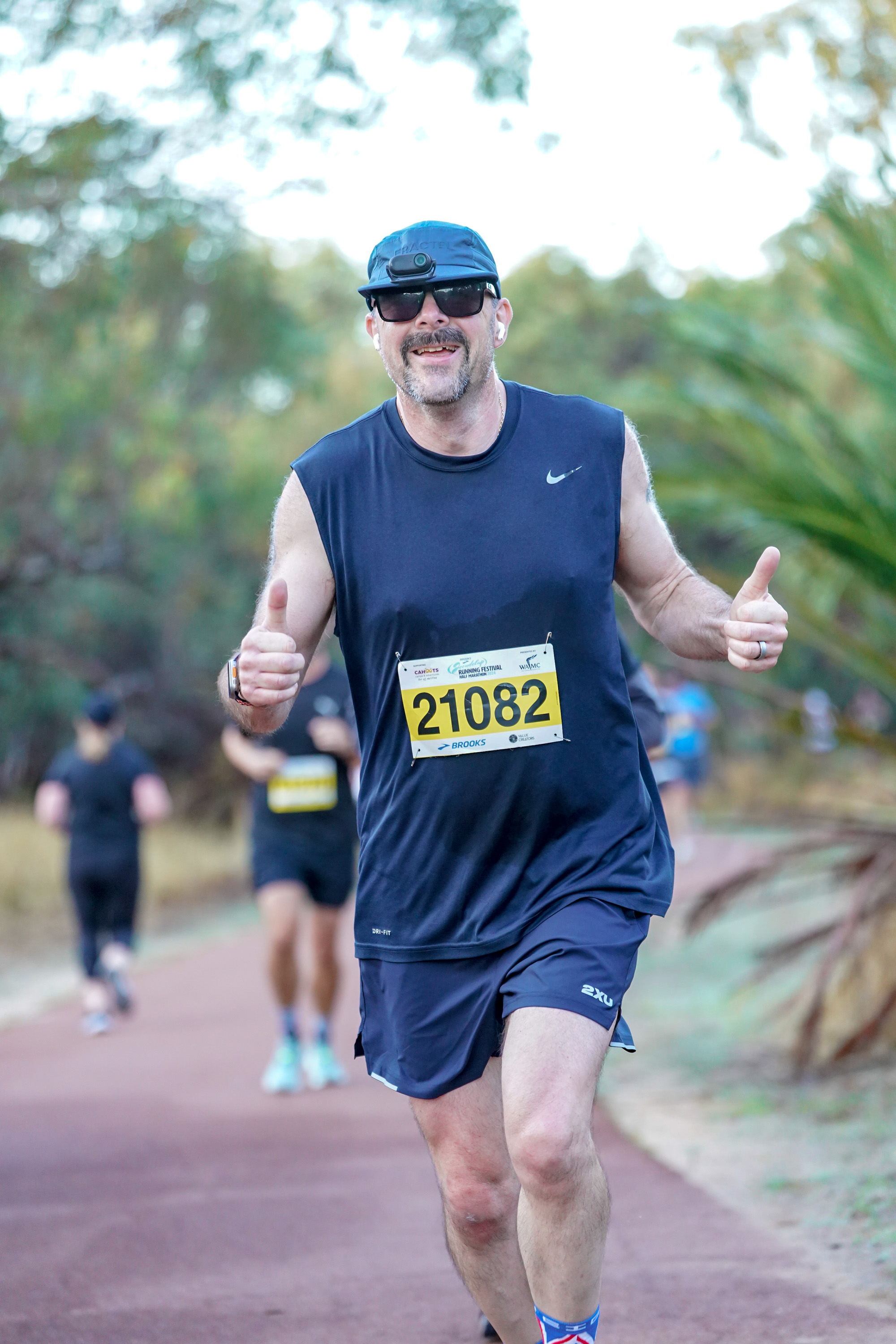 Running the Joondalup half marathon, May 2024