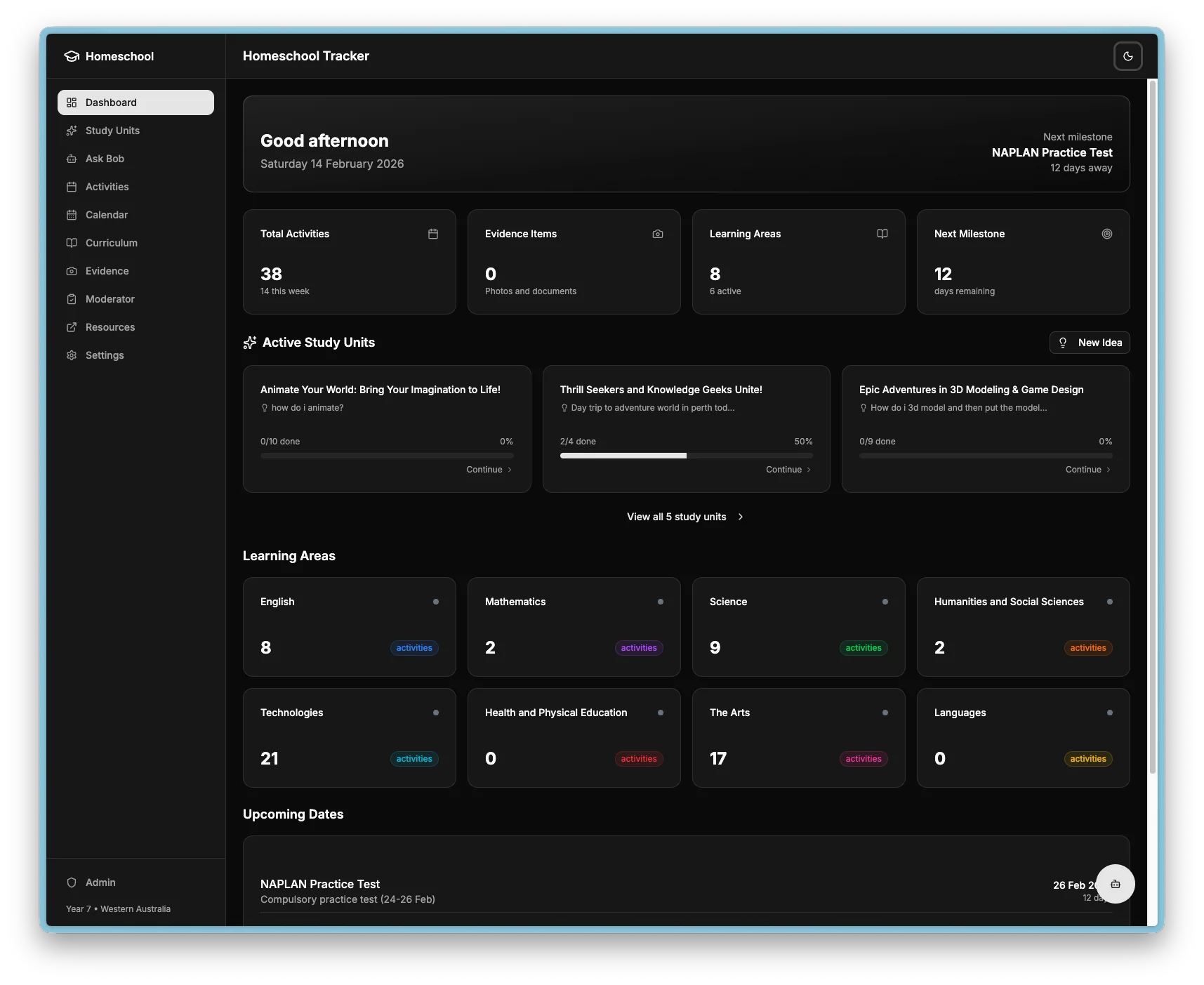 Light and dark theme side by side.